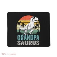 Grandpasaurus T Rex Dinosaur Grandpa Saurus Family Matching Sweat Mousepad thumb 0