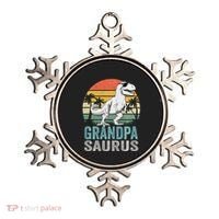 Grandpasaurus T Rex Dinosaur Grandpa Saurus Family Matching Sweat Ornament thumb 0
