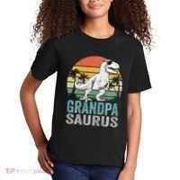 Grandpasaurus T Rex Dinosaur Grandpa Saurus Family Matching Sweat Kids T-Shirt thumb 2