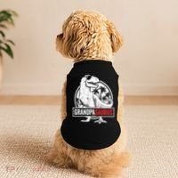 Grandpasaurus T Rex Dinosaur Grandpa Saurus Family Matching Sweat Doggie Tank thumb 2