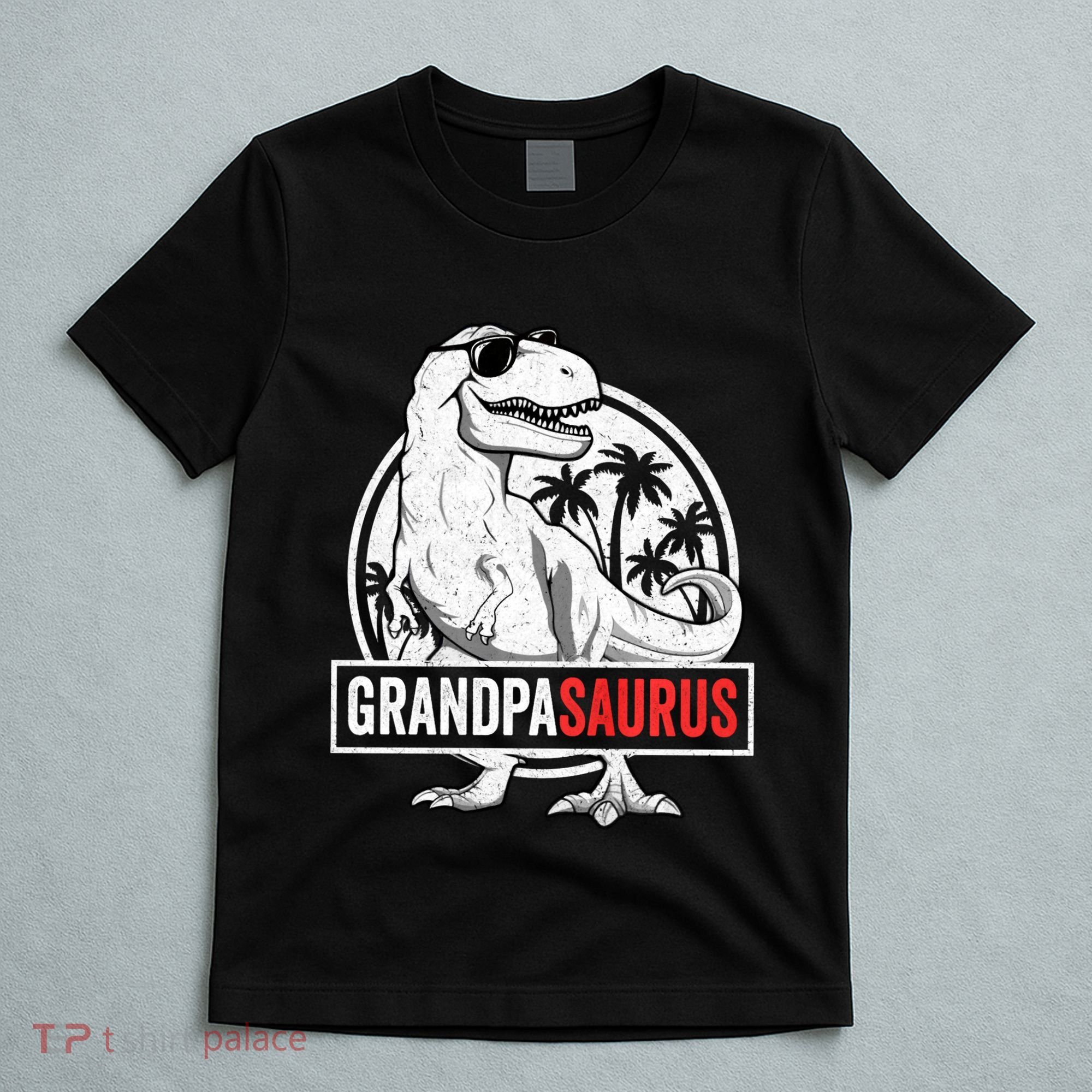Grandpasaurus T Rex Dinosaur Grandpa Saurus Family Matching Sweat T-Shirt