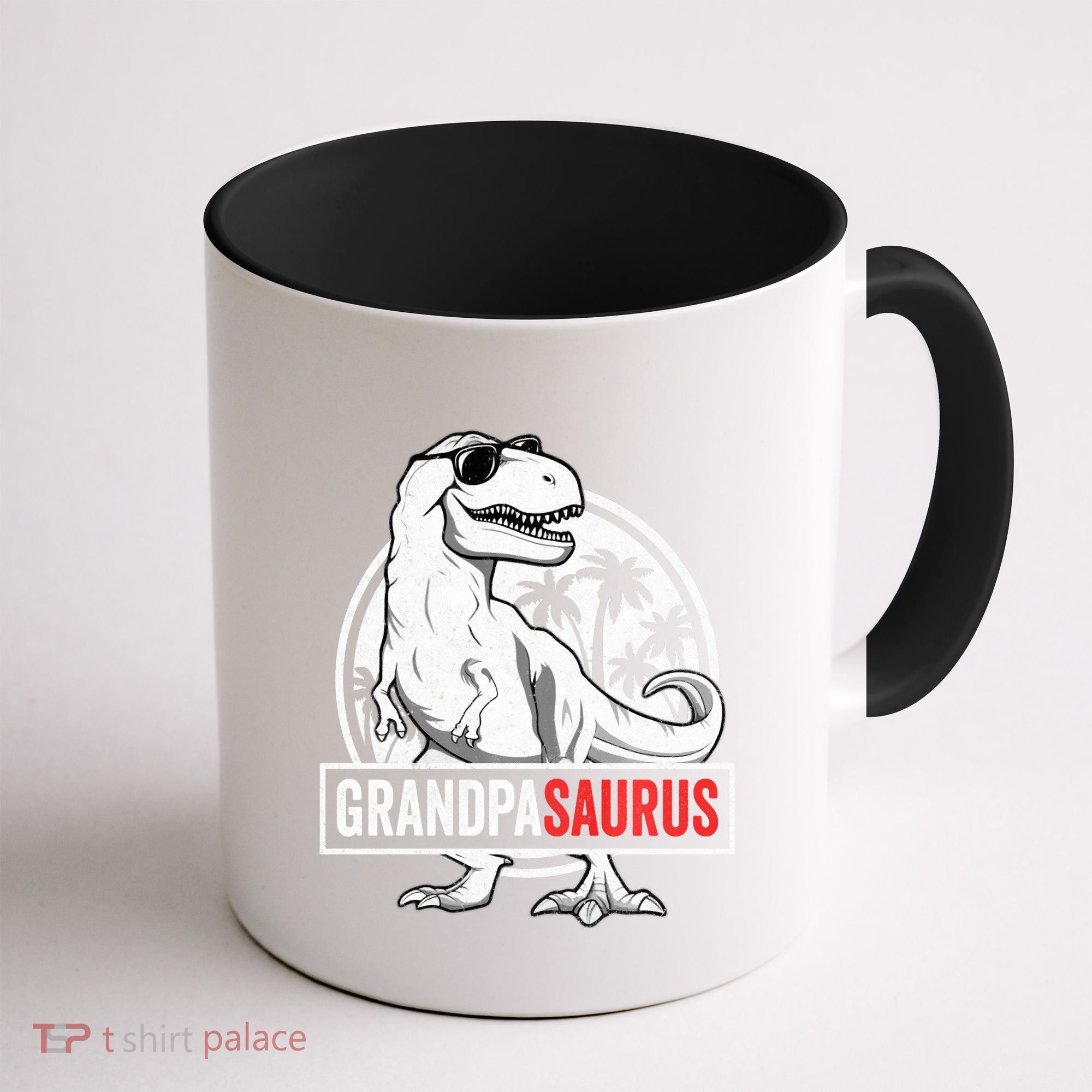Grandpasaurus T Rex Dinosaur Grandpa Saurus Family Matching Sweat Coffee Mug