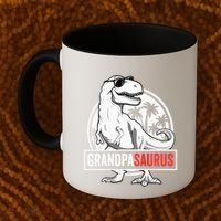 Grandpasaurus T Rex Dinosaur Grandpa Saurus Family Matching Sweat Coffee Mug thumb 2