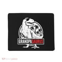 Grandpasaurus T Rex Dinosaur Grandpa Saurus Family Matching Sweat Mousepad thumb 0