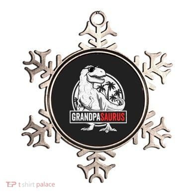 Grandpasaurus T Rex Dinosaur Grandpa Saurus Family Matching Sweat Ornament