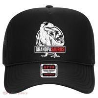 Grandpasaurus T Rex Dinosaur Grandpa Saurus Family Matching Sweat Hat thumb 0