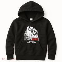 Grandpasaurus T Rex Dinosaur Grandpa Saurus Family Matching Sweat Kids Hoodie thumb 0