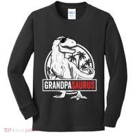 Grandpasaurus T Rex Dinosaur Grandpa Saurus Family Matching Sweat Kids Long Sleeve Shirt thumb 0