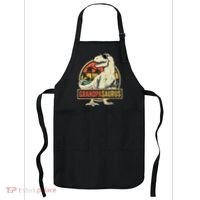 Grandpasaurus T Rex Dinosaur Grandpa Saurus Family Matching Apron thumb 0