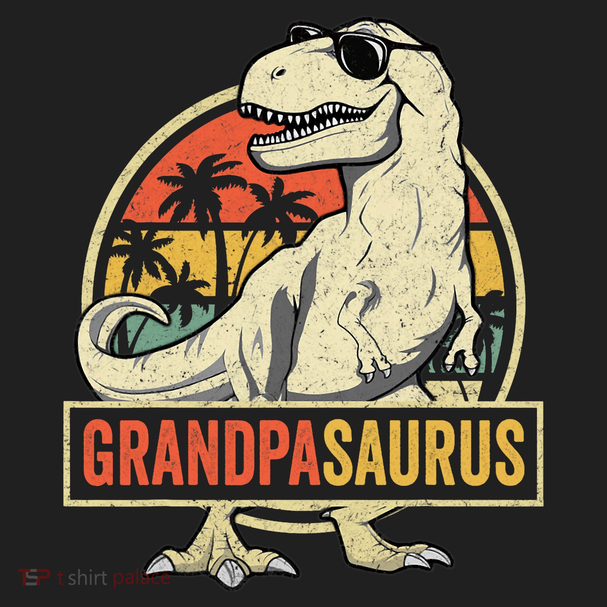 Grandpasaurus T Rex Dinosaur Grandpa Saurus Family Matching Beanie