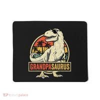 Grandpasaurus T Rex Dinosaur Grandpa Saurus Family Matching Mousepad thumb 0