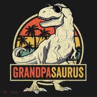 Grandpasaurus T Rex Dinosaur Grandpa Saurus Family Matching Women's Tank Top thumb 5