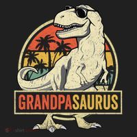Grandpasaurus T Rex Dinosaur Grandpa Saurus Family Matching Hat thumb 2