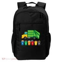 Garbage Truck Reuse Recycle Trash Collector Earth Day Backpack thumb 0