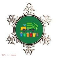 Garbage Truck Reuse Recycle Trash Collector Earth Day Ornament thumb 0