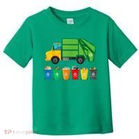 Garbage Truck Reuse Recycle Trash Collector Earth Day Toddler T-Shirt thumb 0