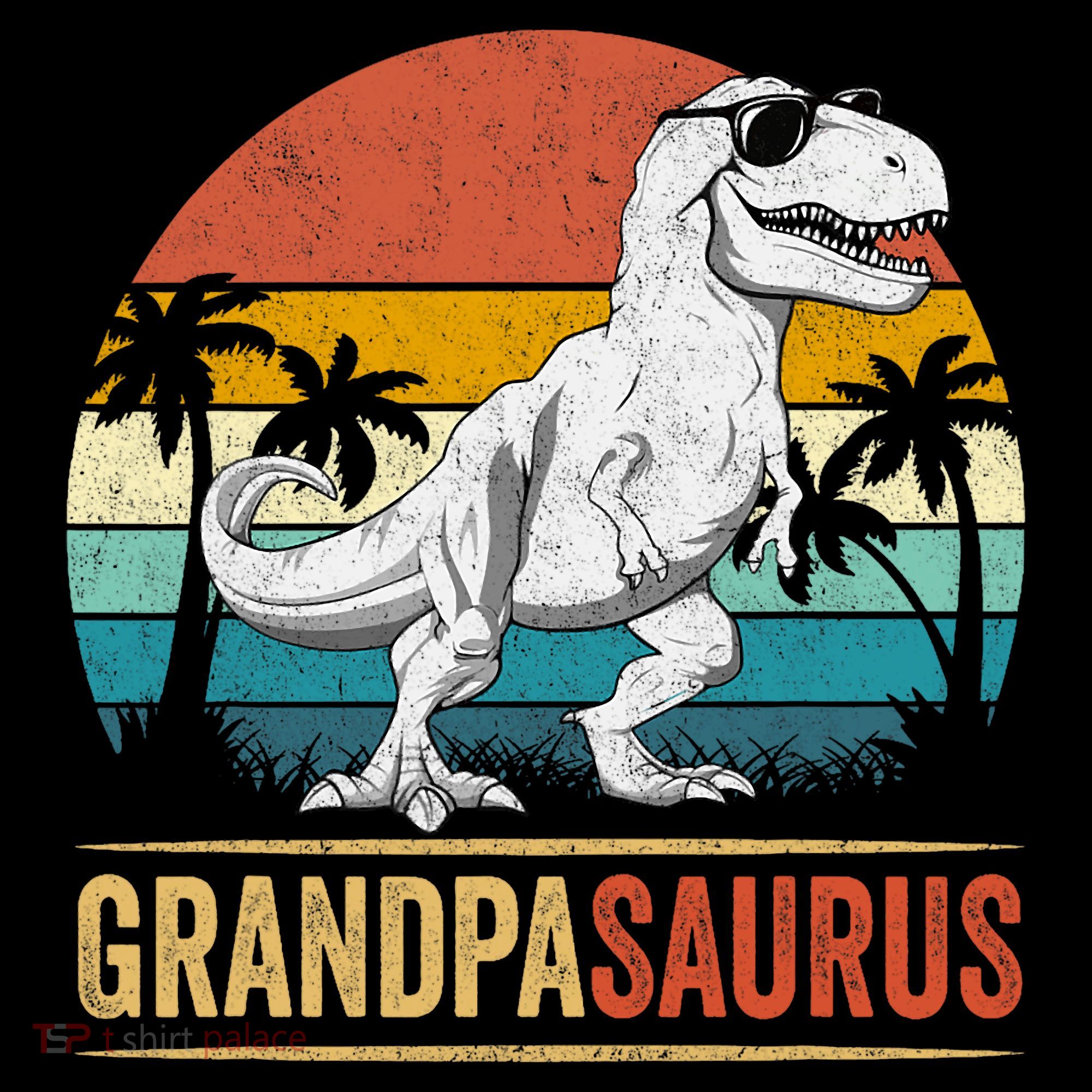 Grandpasaurus T Rex Dinosaur Grandpa Saurus Family Matching Coffee Mug