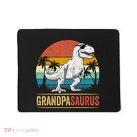 Grandpasaurus T Rex Dinosaur Grandpa Saurus Family Matching Mousepad thumb 0