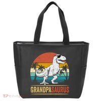 Grandpasaurus T Rex Dinosaur Grandpa Saurus Family Matching Tote Bag thumb 0