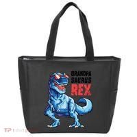Grandpasaurus T Rex Dinosaur Grandpa Saurus FatherS Family Tote Bag thumb 0