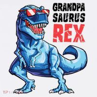 Grandpasaurus T Rex Dinosaur Grandpa Saurus FatherS Family Women's Hoodie thumb 2