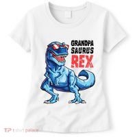 Grandpasaurus T Rex Dinosaur Grandpa Saurus FatherS Family Women's T-Shirt thumb 0