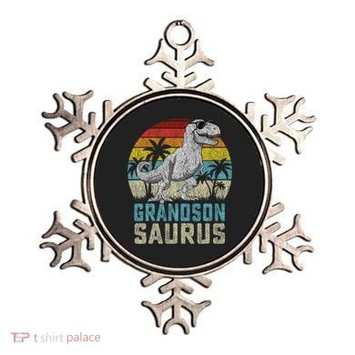 Grandsonsaurus T Rex Dinosaur Grandson Saurus Family Ornament