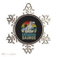 Grandsonsaurus T Rex Dinosaur Grandson Saurus Family Ornament thumb 0