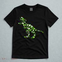 Green T Rex Polka Dot Dinosaur International Dot Day T-Shirt thumb 5