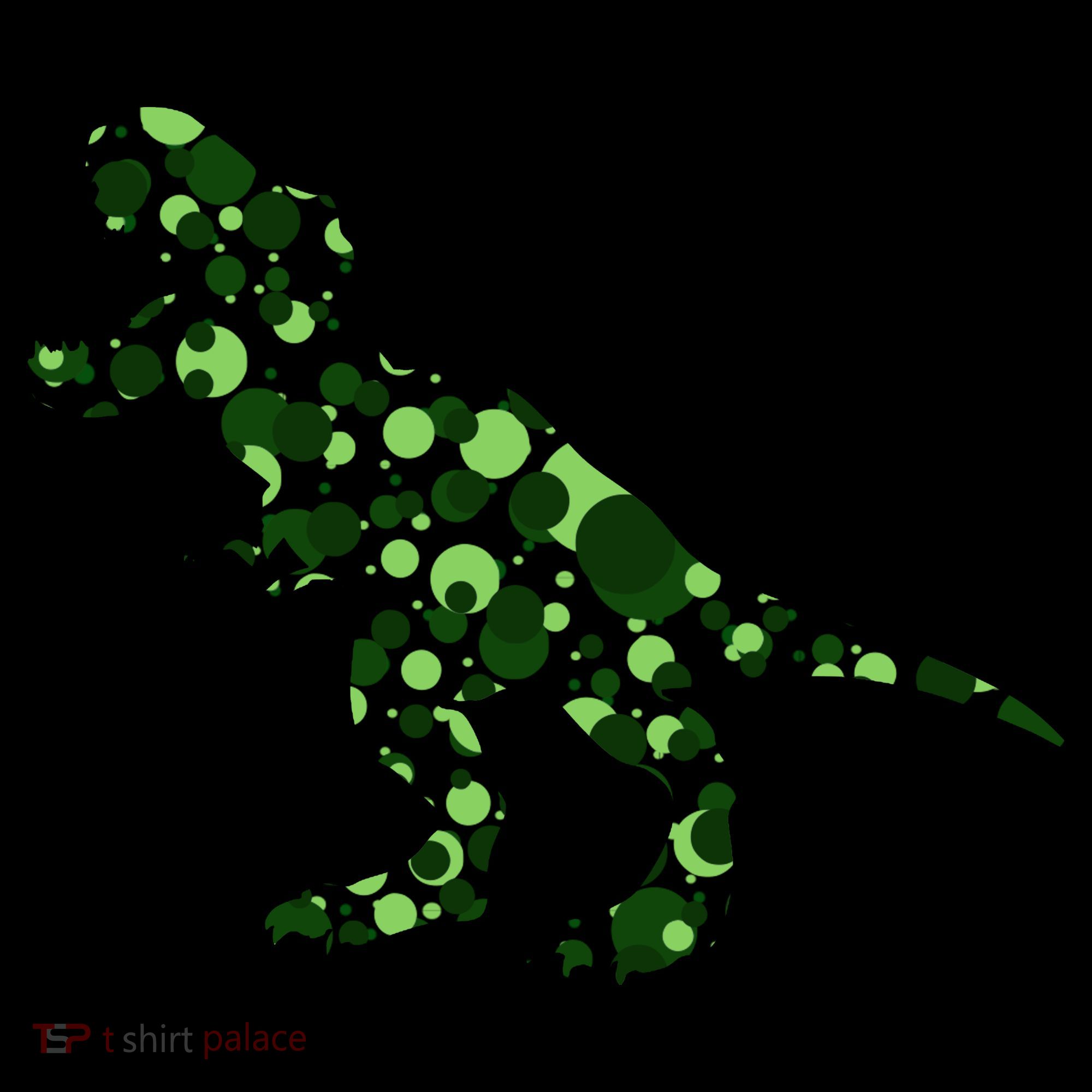 Green T Rex Polka Dot Dinosaur International Dot Day Coffee Mug