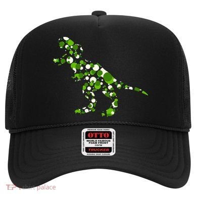 Green T Rex Polka Dot Dinosaur International Dot Day Hat