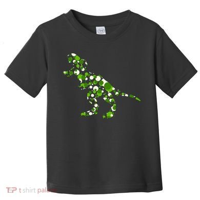 Green T Rex Polka Dot Dinosaur International Dot Day Toddler T-Shirt