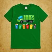 Garbage Truck Reuse Recycle Trash Collector Earth Day T-Shirt thumb 5