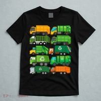 Garbage Truck Recycling Day Trash Waste Separation Birthday T-Shirt thumb 5