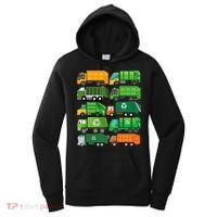 Garbage Truck Recycling Day Trash Waste Separation Birthday Women's Hoodie thumb 0