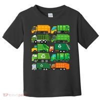 Garbage Truck Recycling Day Trash Waste Separation Birthday Toddler T-Shirt thumb 0