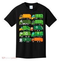 Garbage Truck Recycling Day Trash Waste Separation Birthday Kids T-Shirt thumb 0