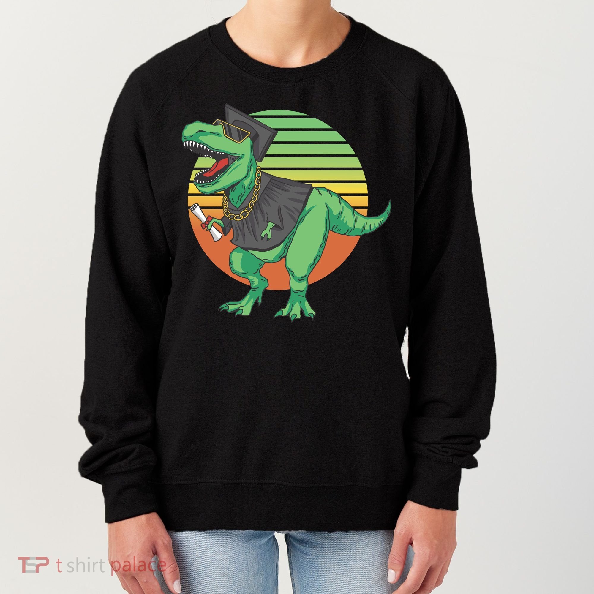Graduation T Rex Cute Gift Women's Sweatshirt