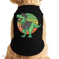 Graduation T Rex Cute Gift Doggie Tank thumb 0