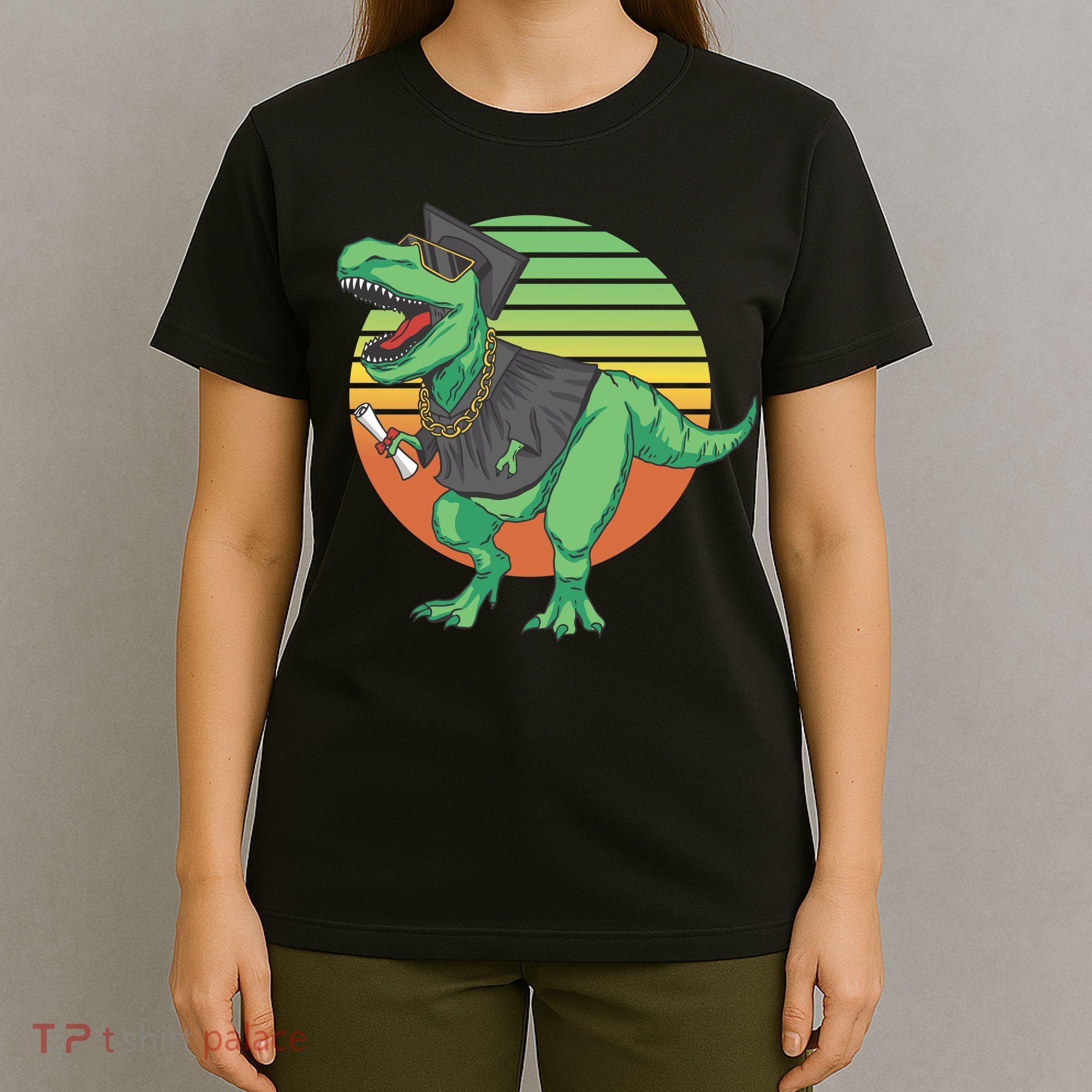 Graduation T Rex Cute Gift T-Shirt