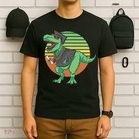 Graduation T Rex Cute Gift T-Shirt thumb 6