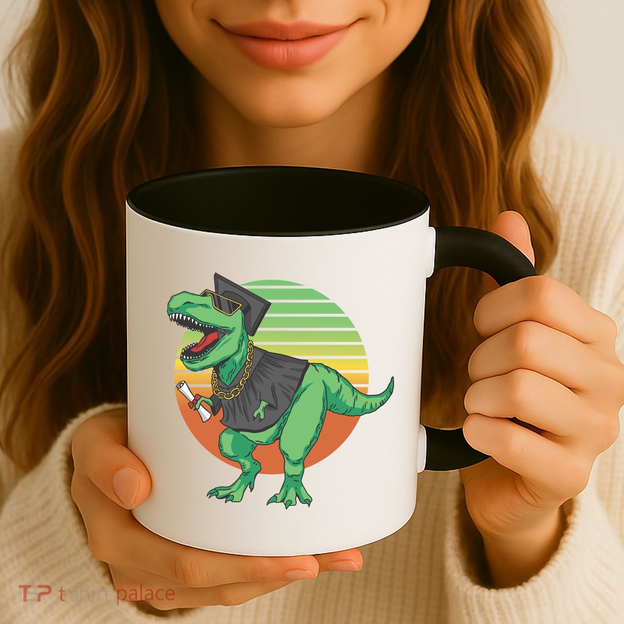 Graduation T Rex Cute Gift Coffee Mug