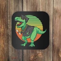 Graduation T Rex Cute Gift Coaster thumb 0