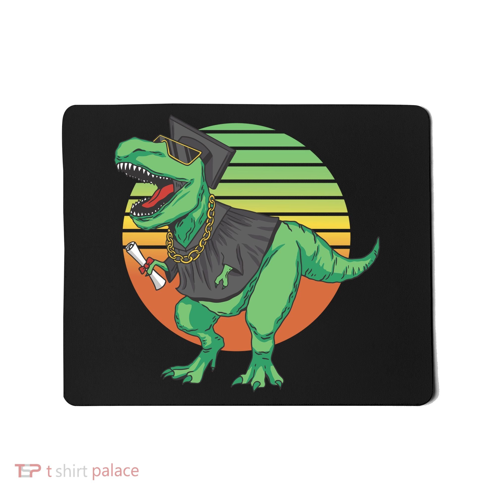 Graduation T Rex Cute Gift Mousepad