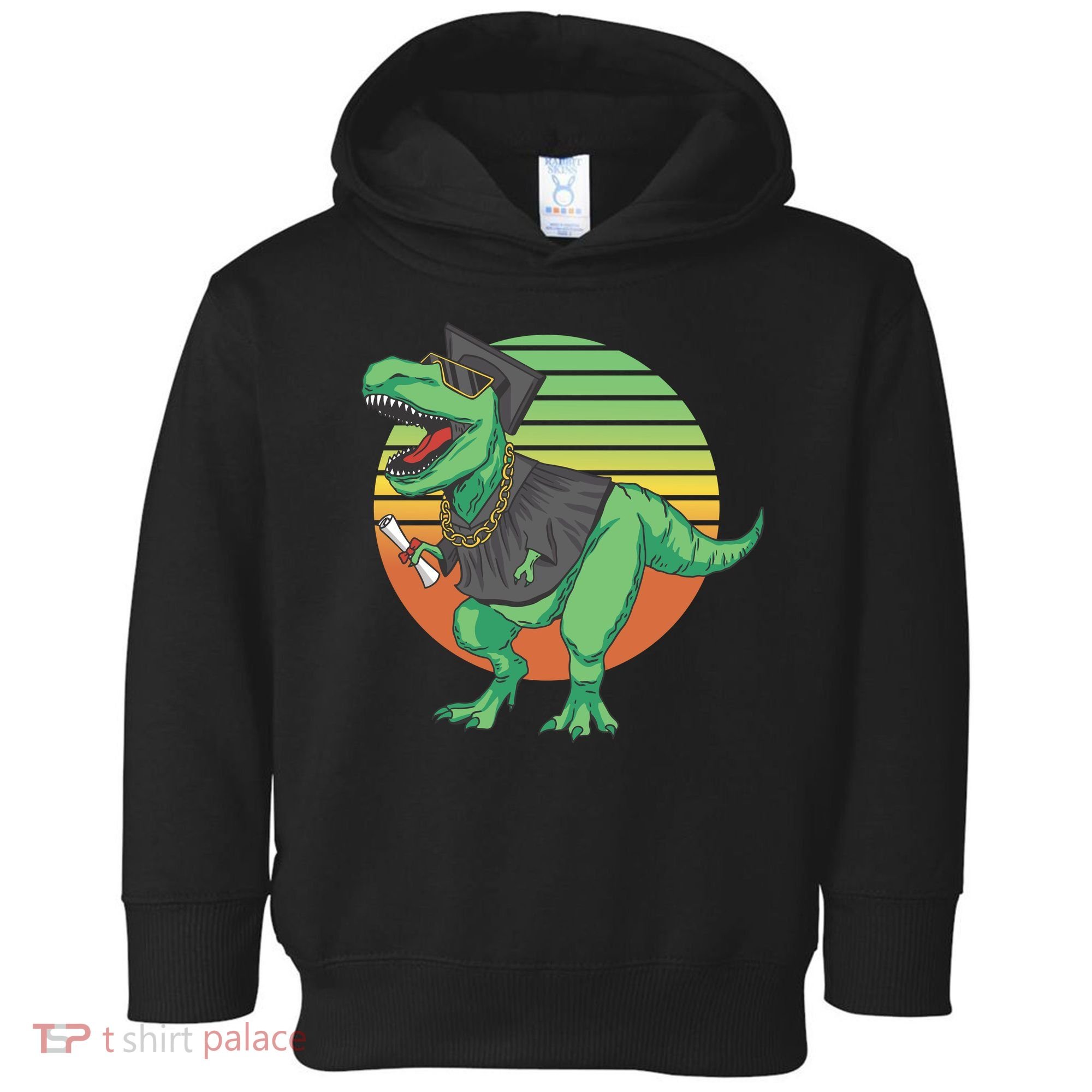 Graduation T Rex Cute Gift Toddler Hoodie