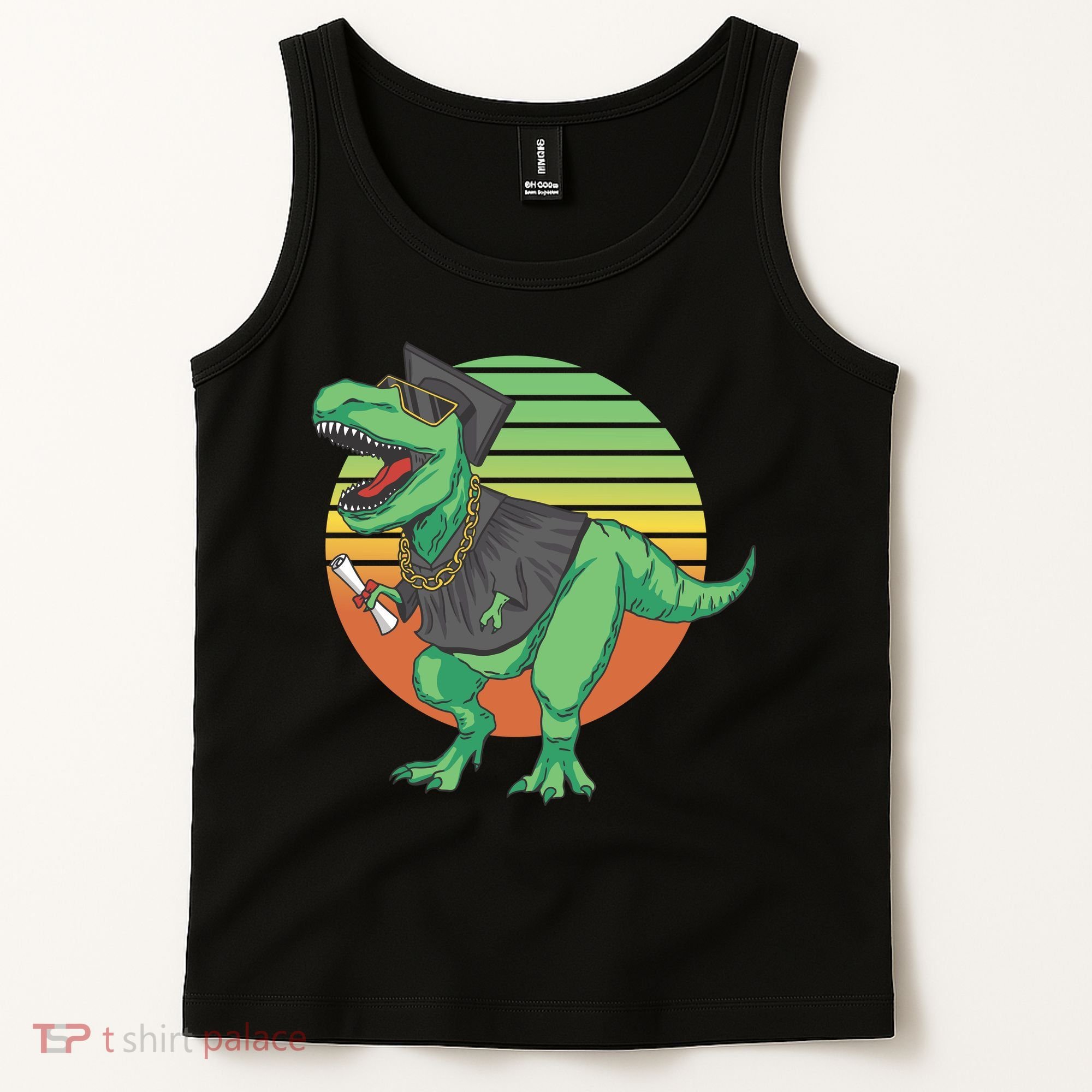 Graduation T Rex Cute Gift Tank Top