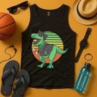 Graduation T Rex Cute Gift Tank Top thumb 4