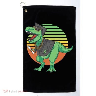 Graduation T Rex Cute Gift Golf Towel