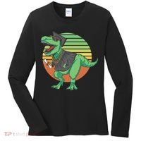 Graduation T Rex Cute Gift Women's Long Sleeve Shirt thumb 0