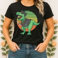 Graduation T Rex Cute Gift Women's T-Shirt thumb 2